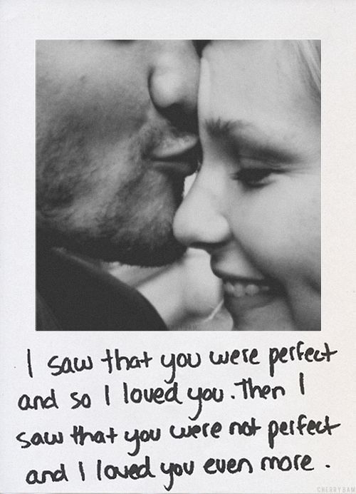 love them imperfection in you quotes