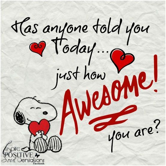 your just awesome