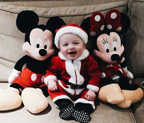 Cutest Christmas Baby Profile DP for Whatsapp (1)