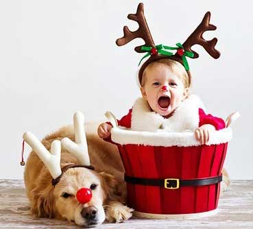 Cutest Christmas Baby Profile DP for Whatsapp (15)