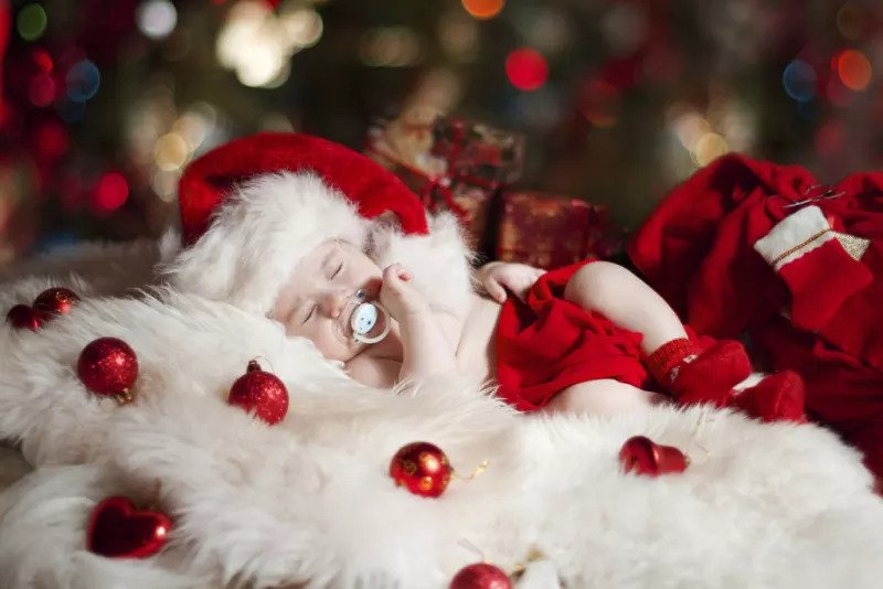 Cutest Christmas Baby Profile DP for Whatsapp