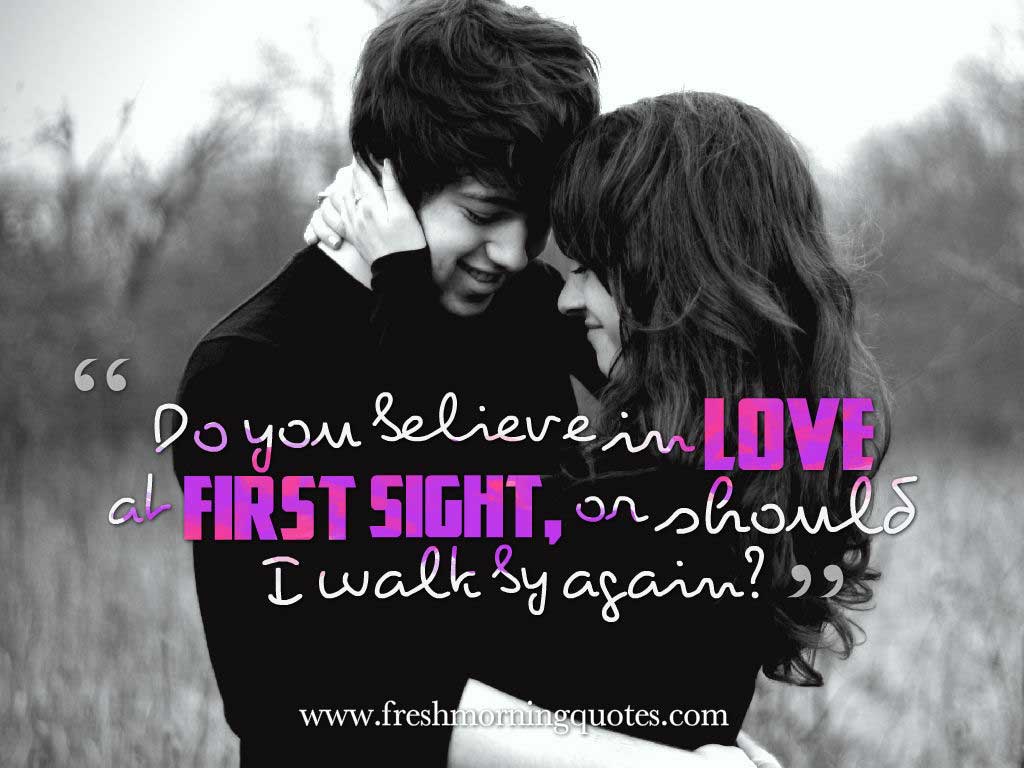 40 Love At First Sight Quotes First Love Quotes