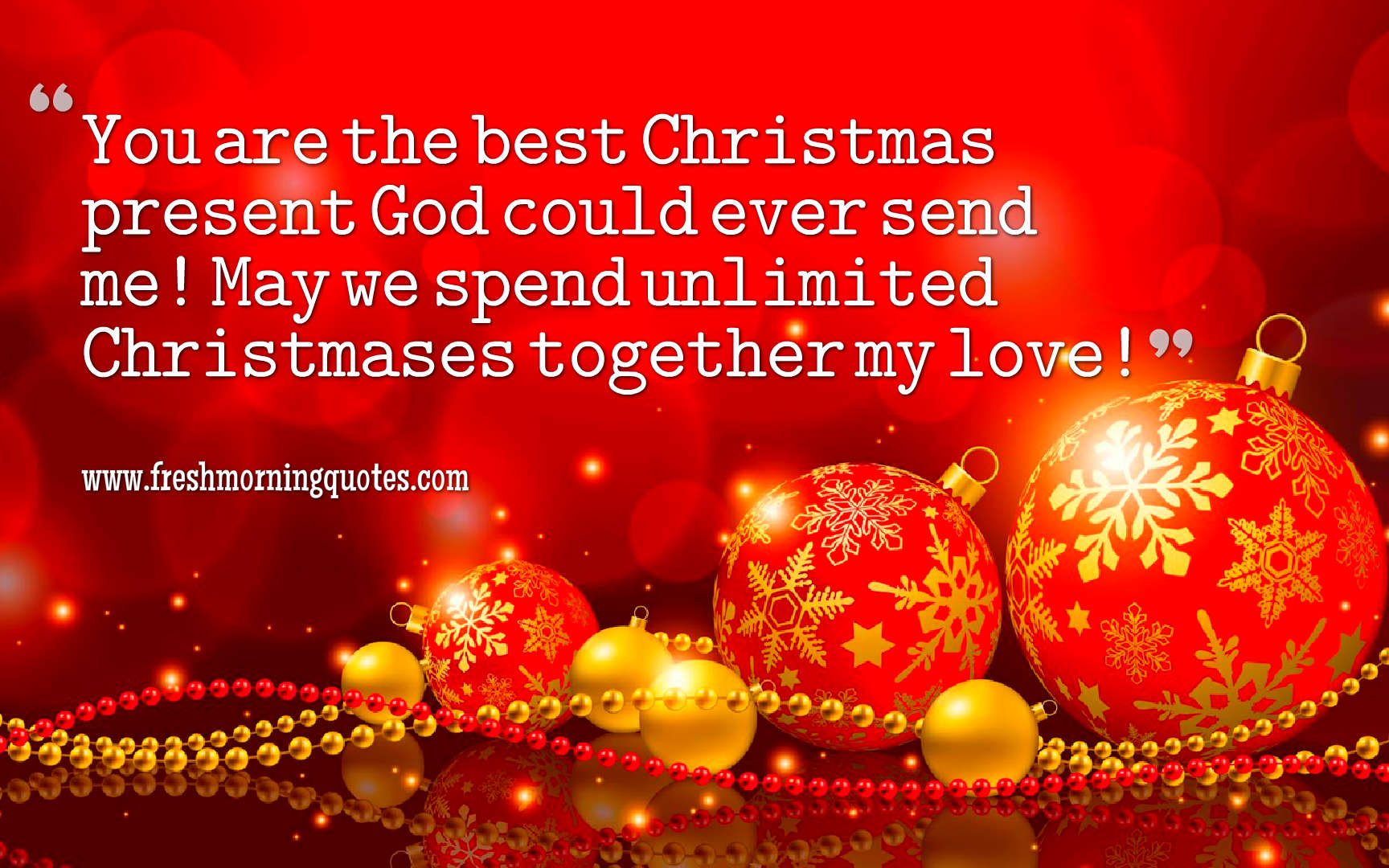 Heart Touching Christmas Love Messages for girlfriend